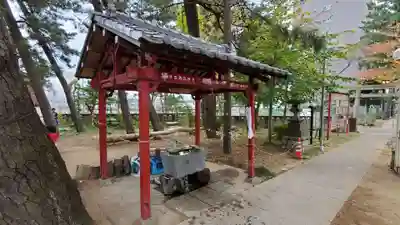 諏訪神社の手水舎