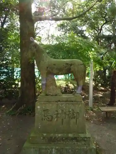 廣瀬神社の狛犬