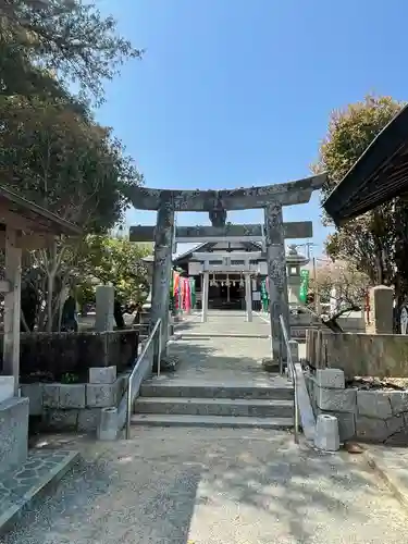 摩利支神社の鳥居