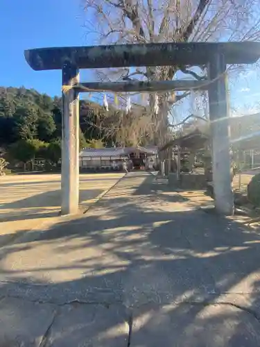 丹生酒殿神社の鳥居