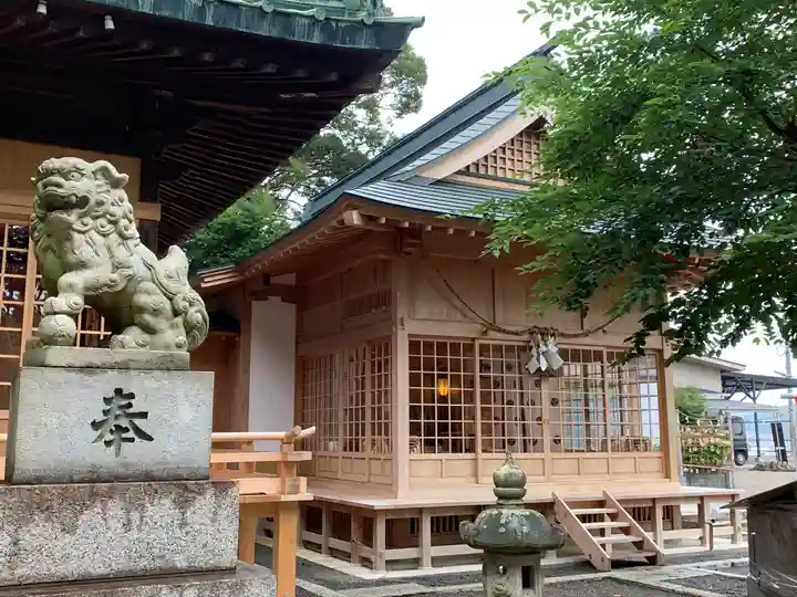 植田八幡神社の本殿・本堂