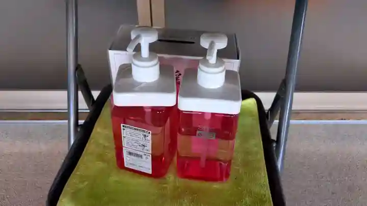 本明寺の感染症対策