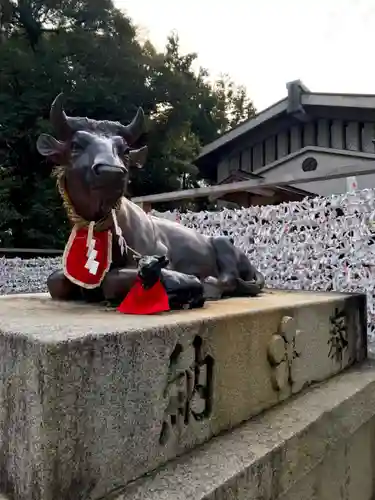 萩原神社の狛犬