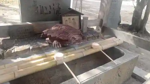 日本第一熊野神社の手水舎