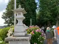 磯山神社の庭園