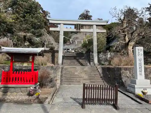 村山浅間神社の鳥居