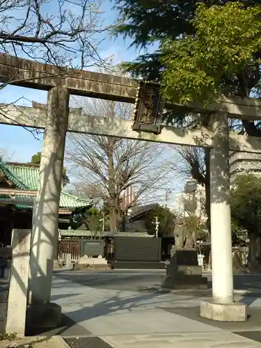 牛嶋神社の鳥居