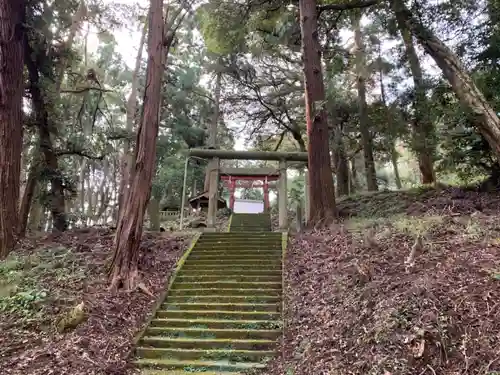 御嶽神社の鳥居