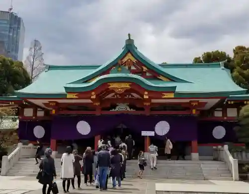 日枝神社の本殿・本堂