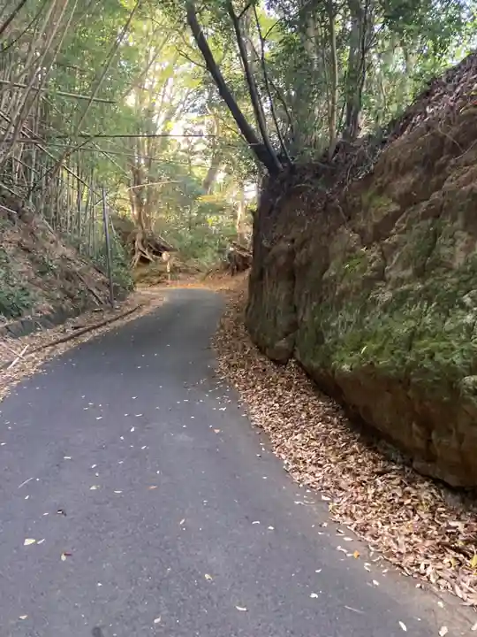 岩戸分神社の周辺
