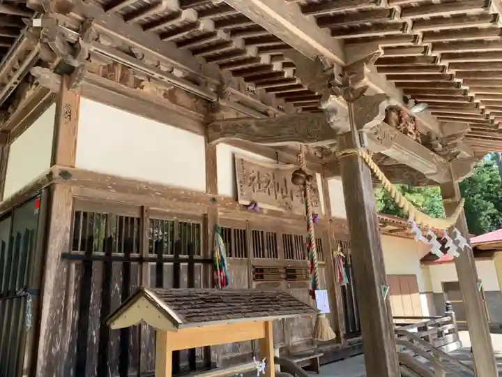 岩手山神社の本殿・本堂
