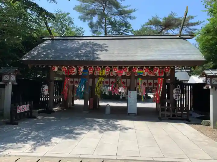 櫻木神社の山門・神門