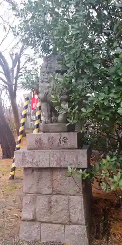 堀出神社の狛犬