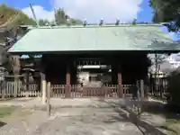 大垣大神宮の山門・神門