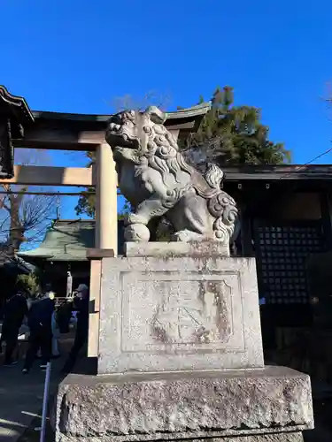 出雲大社相模分祠の狛犬