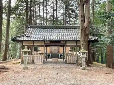 天麻神社の本殿・本堂