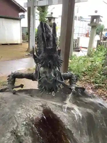 東栄八幡社の手水舎