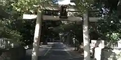 健速神社の鳥居