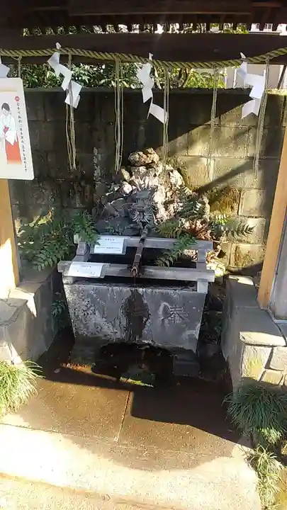 久富稲荷神社の手水舎