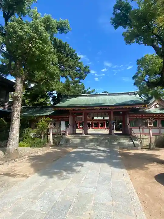 長田神社の山門・神門