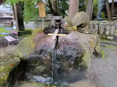 諏訪大社の手水舎