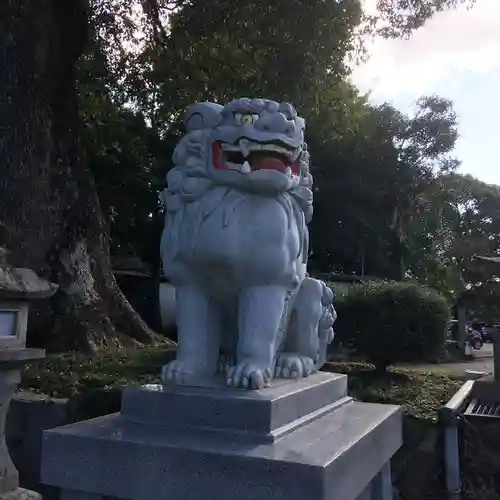 立田阿蘇三宮神社の狛犬