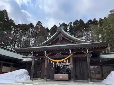 函館護國神社の本殿・本堂
