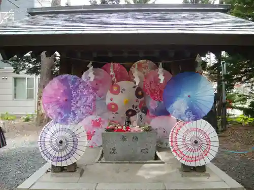 札幌諏訪神社の手水舎