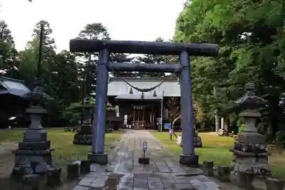 三春大神宮の鳥居