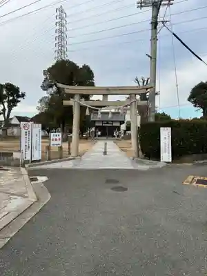 弁財神社 竹嶋神社の鳥居