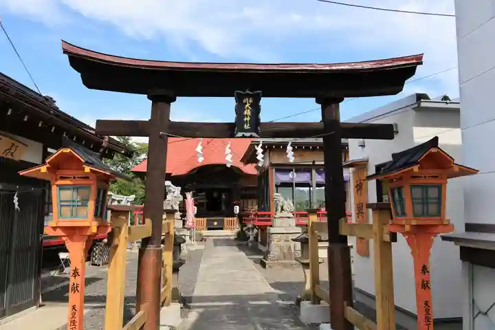 大鏑神社の鳥居