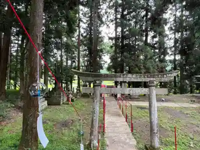 大宮温泉神社の鳥居