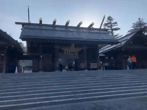 北海道神宮の山門・神門