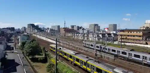 天祖神社の周辺