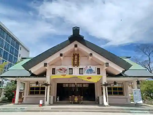 善知鳥神社の本殿