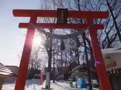 星置神社の鳥居