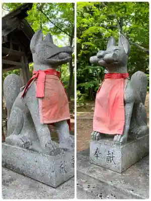 小樽稲荷神社の狛犬