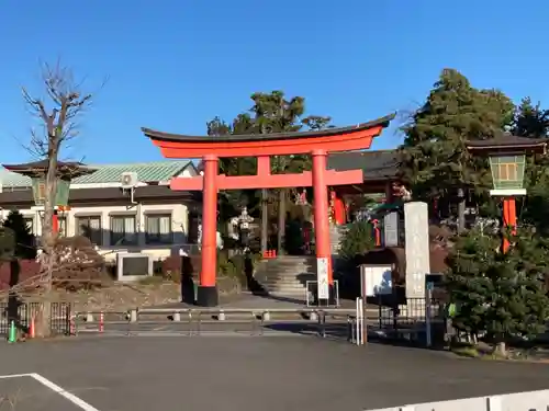 東伏見稲荷神社の鳥居