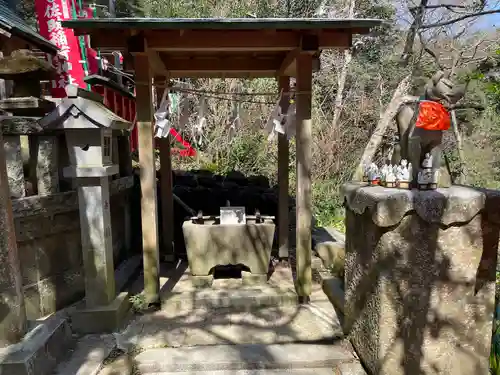 佐助稲荷神社の手水舎