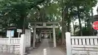自由が丘熊野神社の鳥居