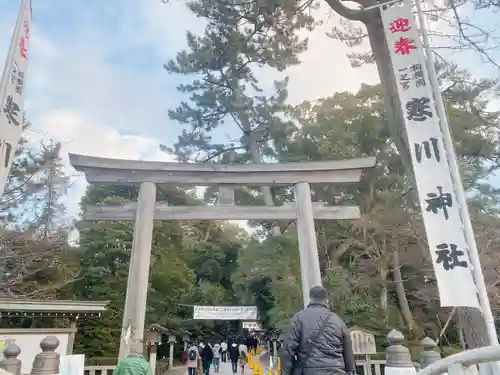 寒川神社の鳥居