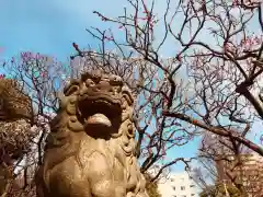 新井天神北野神社の狛犬