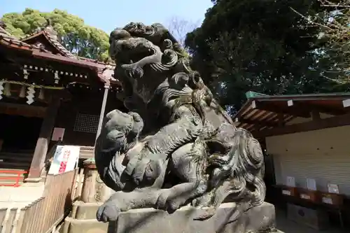 代々木八幡宮の狛犬