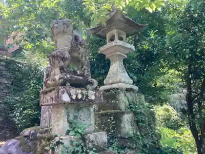 伍社天神社の狛犬