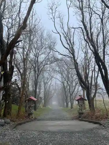 釧路一之宮 厳島神社の景色