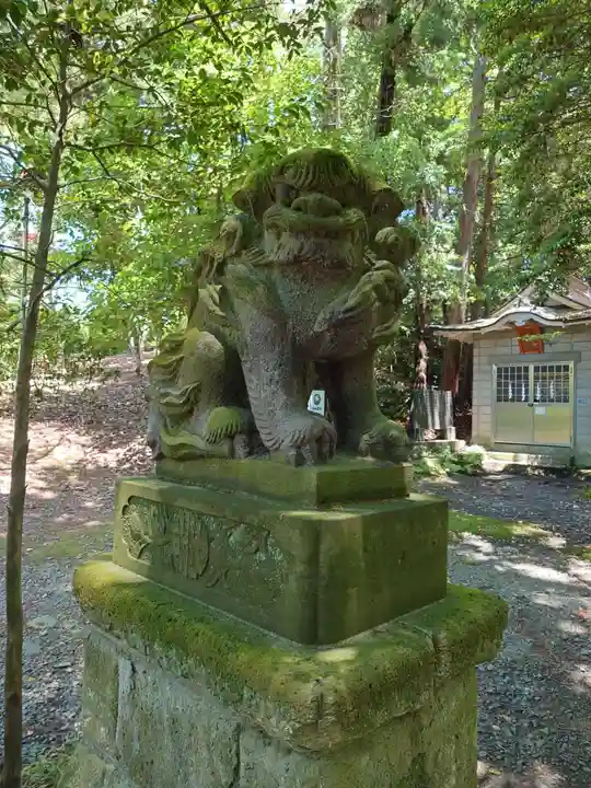 塙田八幡宮の狛犬