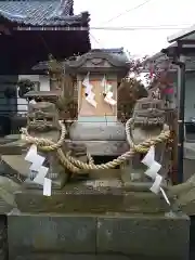 總社 和田八幡宮の狛犬