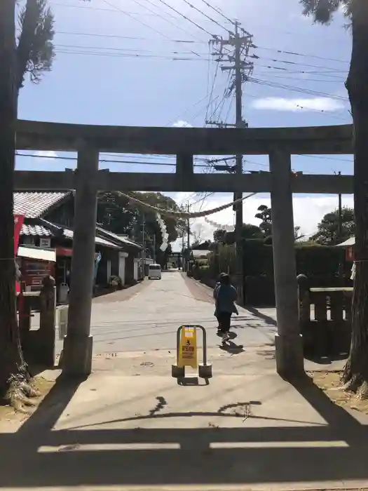 大汝牟遅神社の鳥居