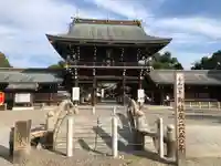 真清田神社の山門・神門