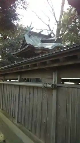 白旗八幡宮の本殿・本堂